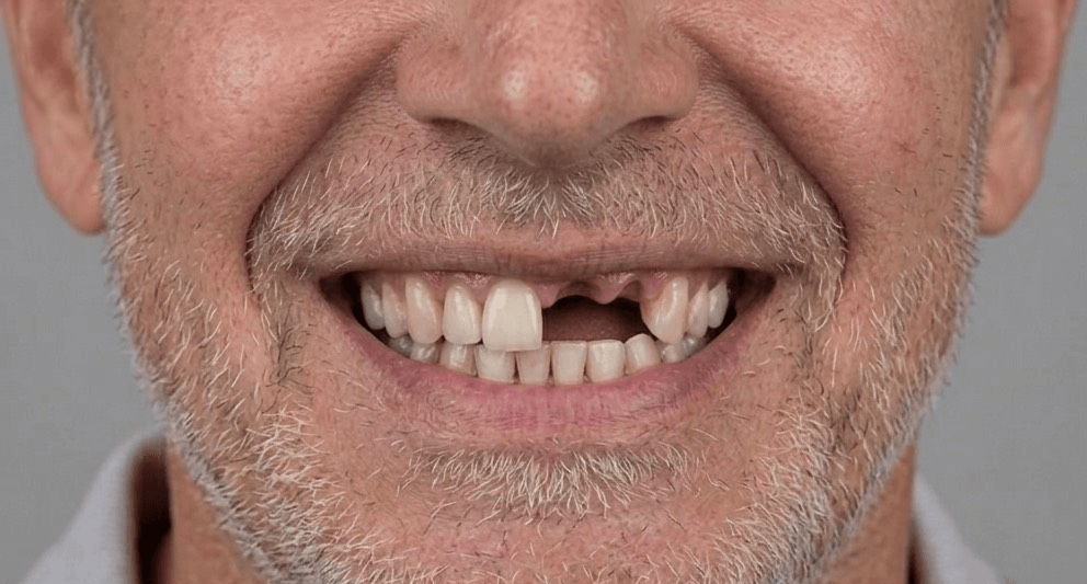 After veneer treatment