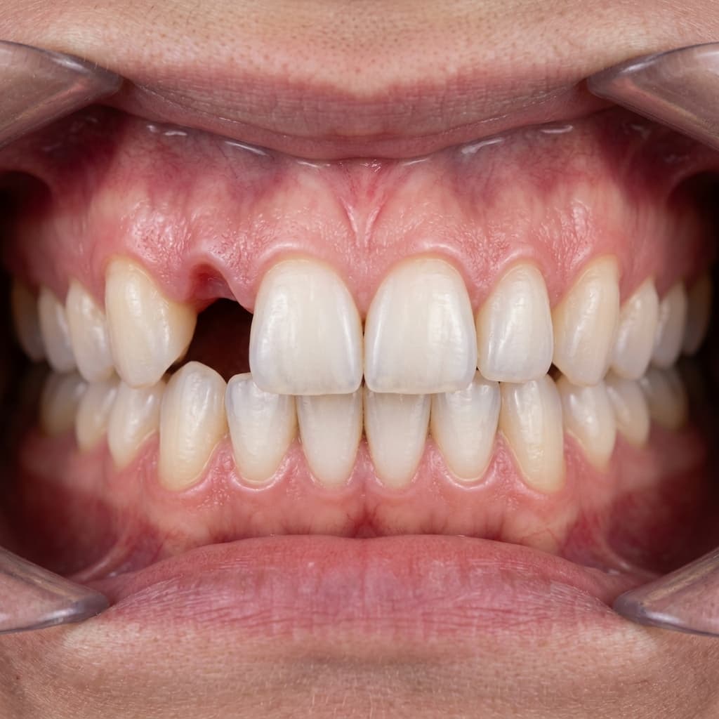 After veneer treatment
